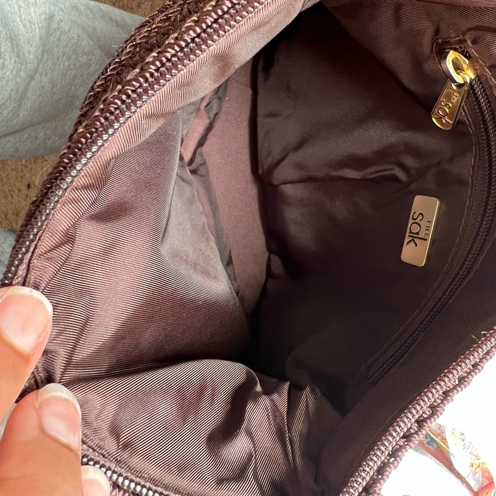 The Sak Chocolate Brown Knit Bag - Picture 5 of 5